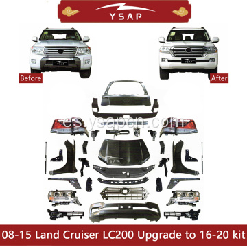 08-15 Land Cruiser LC200 Actualización al kit 16-20